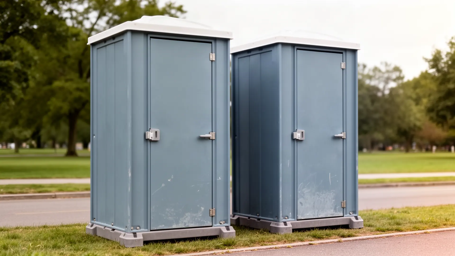 Clean porta potty unit from Wildcat Hollow Porta Potty Rental in Milton, MA